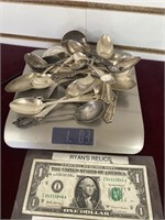 Approximately 1 pound of sterling silver