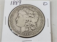 1889 O Morgan Silver Dollar Coin