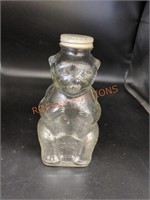 Vintage snow crest bear jar