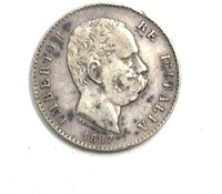 1887 Lira XF Italy