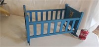 Wooden Doll Cradle