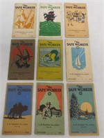 lot of 9 A B Farquhar The Safe Worker booklets