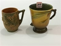 Lot of 2 Sm. Roseville Pottery Pieces