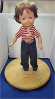 1981 FISHER PRICE MY FRIEND MIKEY DOLL AS FOUND