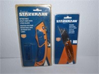 2 New Starkman Utility Knives