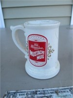 Vintage Old Milwaukee Beer Mustache Mug -