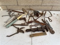 Old Pipe Wrenches, Brace & Bit & More Good Items