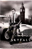 Autograph James Bond 007 Skyfall Poster