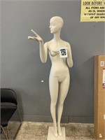 76" TALL MANNEQUIN W/ BASE