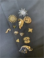 Lot of Costume Jewelry Pins