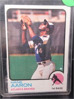 1973 Topps Hank Aaron Baseball Card