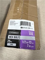 EVERBILT HEX BOLTS