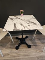 MARBLE TOP TABLES - 24" X 24" & 32" X 24"