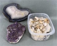 Quartz and Geode Rocks