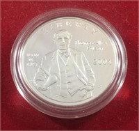 2004 Thomas Edison Silver Dollar