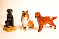 ROYAL DOULTON LARGE DOG COLLECTION