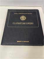 U.S. First Day Covers 1971 in Postal Society Binde