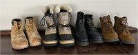 LOT OF MENS BOOTS SIZE 11, LUGZ & DR MARTIN'S