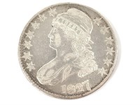 1827 7/6 Bust Half Dollar