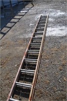13fr/24ft Fiberglass Extension Ladder