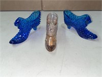 3 HOBNAIL SHOES - FENTON -  (ONLY 1 MARKED)
