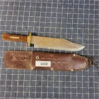 N3 Sheath Knife 15" overall, 10" Blade length