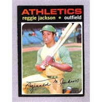 1971 Topps Reggie Jackson Crease Free