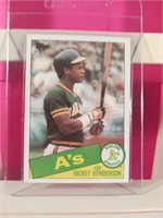 D4)  1985 Ricky Henderson