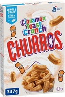 Sealed - CINNAMON TOAST CRUNCH Churros Cereal Box