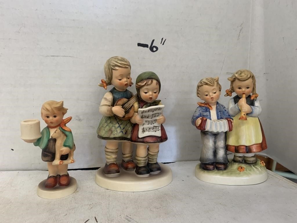 3cnt Goebel Germany Figurines