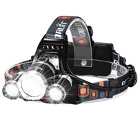 LED Headlamp Flashlight--Juzihao 4 Modes 6000