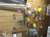 all on right pegboard mis shop garage items