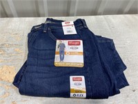 Mens Wranger Jeans 32x32 Relaxed Fit Flex