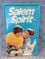 Salem Cigarette tin sign
