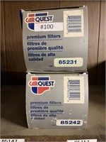 2 Car Quest oil filters 85231 & 85242