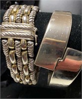 2pc High end locking magnetic bracelets