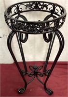 Ornate Wrought Iron Table Frame/Plant Stand