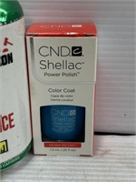 CND Shellac color 7.3mL nail polish Cerulean sea