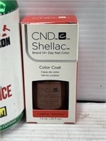CND Shellac color 7.3mL nail polish Leather