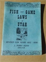 1955 Utah Fishing Laws Book