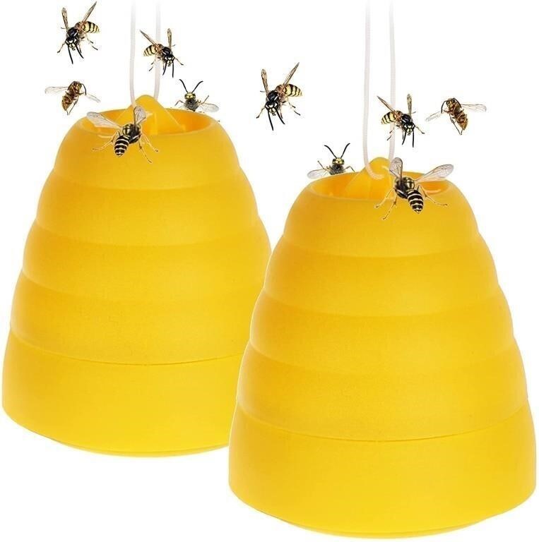 Wasp Trap Yellow - set of 2