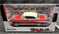 PARTS PLUS 1957 CHEVY BEL AIR DIE CAST CAR