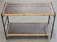 2-Tier Metal Shoe Shelf