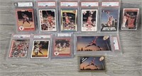 Collection of (11) Michael Jordan Cards