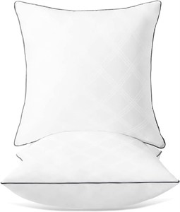 16x16 Pillow Insert Pack of 2, Square Throw