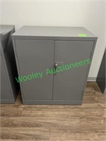 36"x42"x24" Grey Metal Storage Cabinet