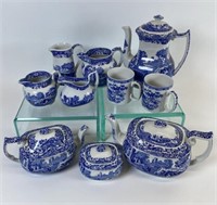 SPODE ITALIAN TABLE SERVING ITEMS