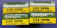 Remington 243 Win ammunition full boxes