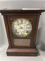 Wood Cased Mantel Clock