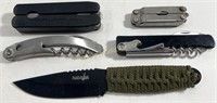 Knives, Pocket Pliers, Corkscrew, & Multitools